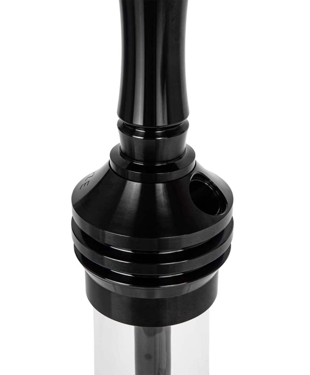 Moze Varity Lounge Black – Clear Bowl – Original Black Shisha – Bild 6 von 11