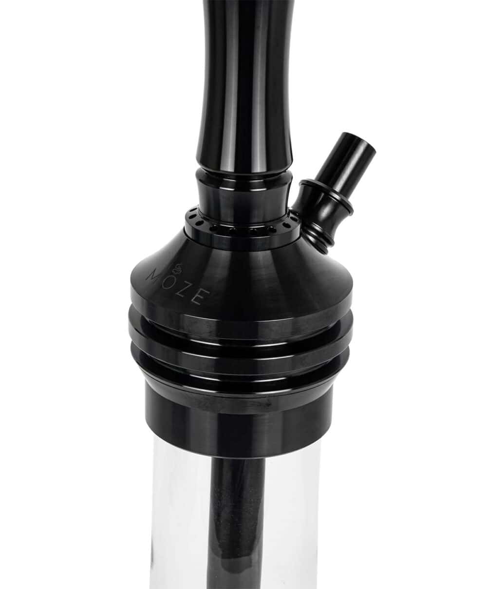Moze Varity Lounge Black – Clear Bowl – Wavy Mint Shisha – Bild 2 von 11