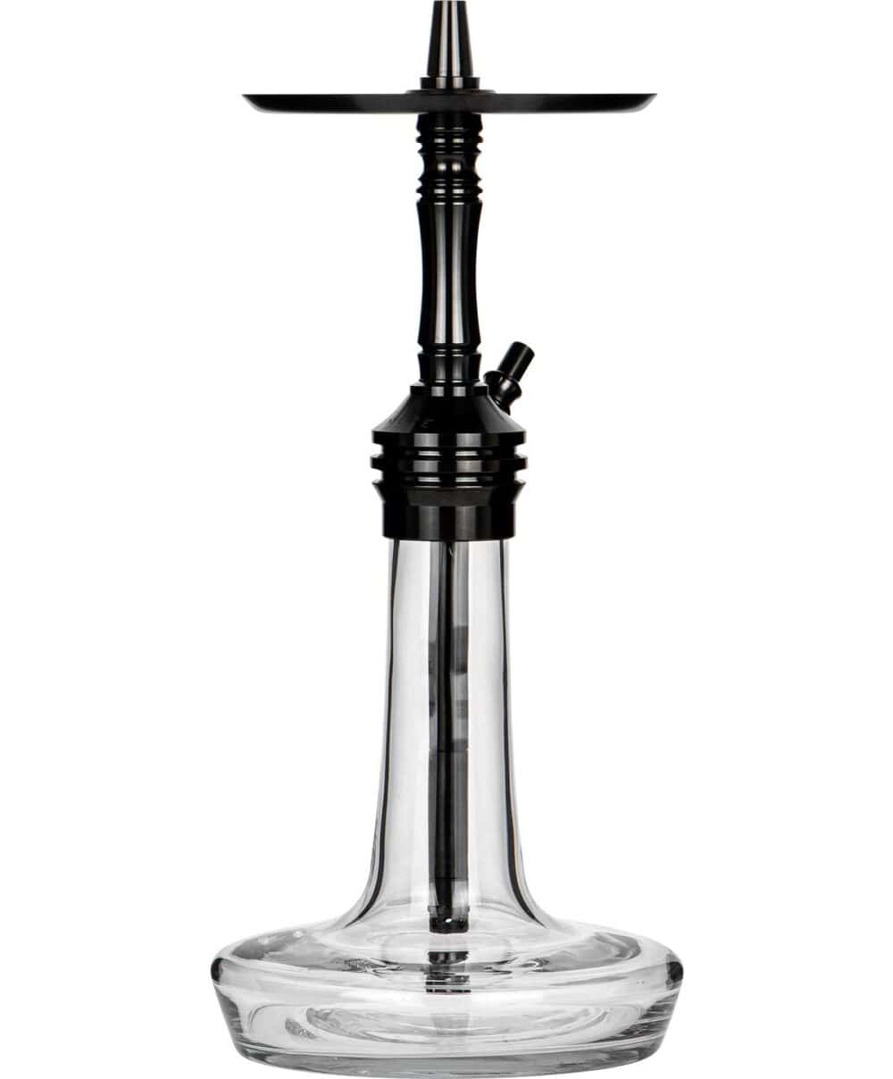 Moze Varity Lounge Black – Clear Bowl – Black Steel Shisha – image 2 sur 12
