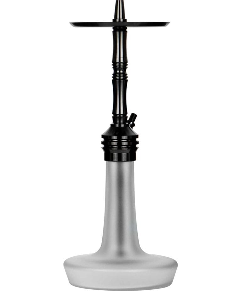 Moze Varity Lounge Black – Frosted Bowl – Black Steel Shisha