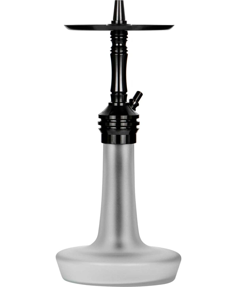 Moze Varity Lounge Black – Frosted Bowl – Black Steel Shisha – image 2 of 12