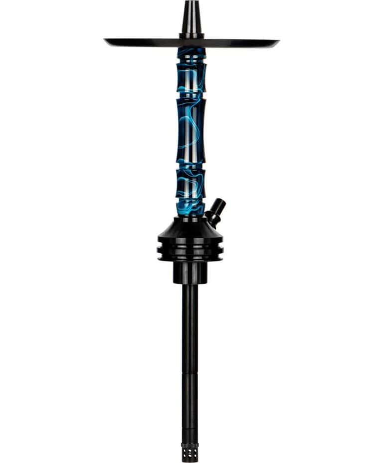 Moze Varity Lounge Black – Rauchsäulenset – Wavy Blue
