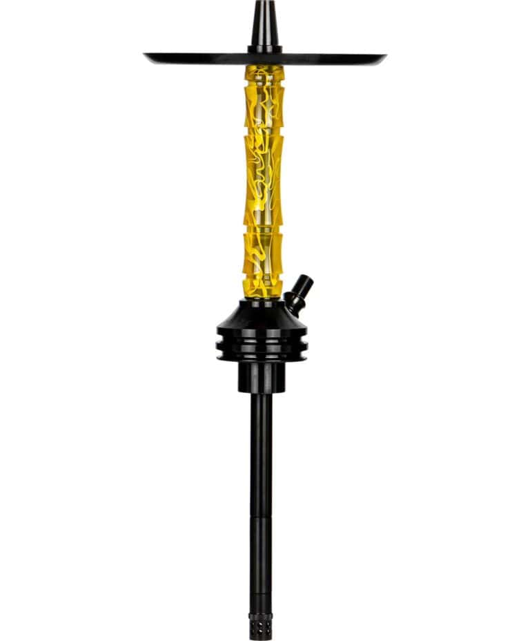 Moze Varity Lounge Black – Rauchsäulenset – Wavy Yellow