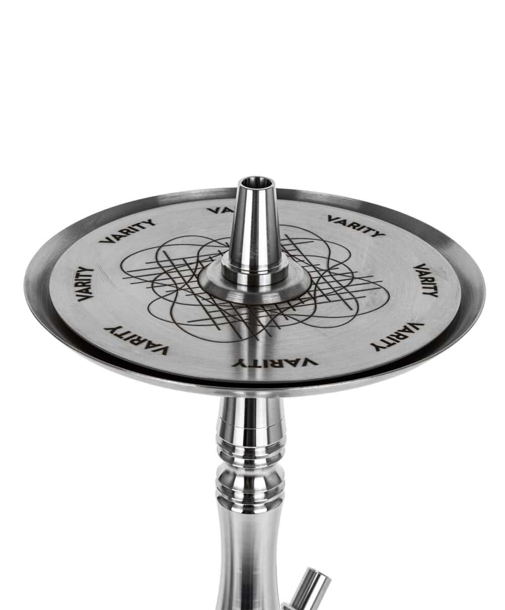 Moze Varity Lounge Silver – Clear Bowl – Wavy Mint Shisha – Bild 4 von 10