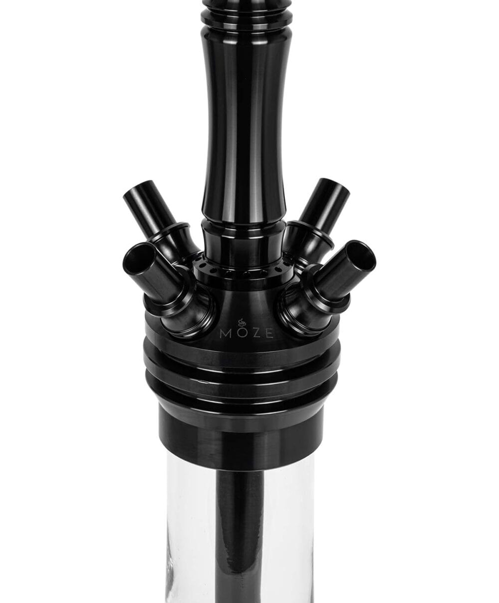 Moze Varity Squad Black – Clear Bowl – Wavy Mint Shisha – Bild 2 von 11