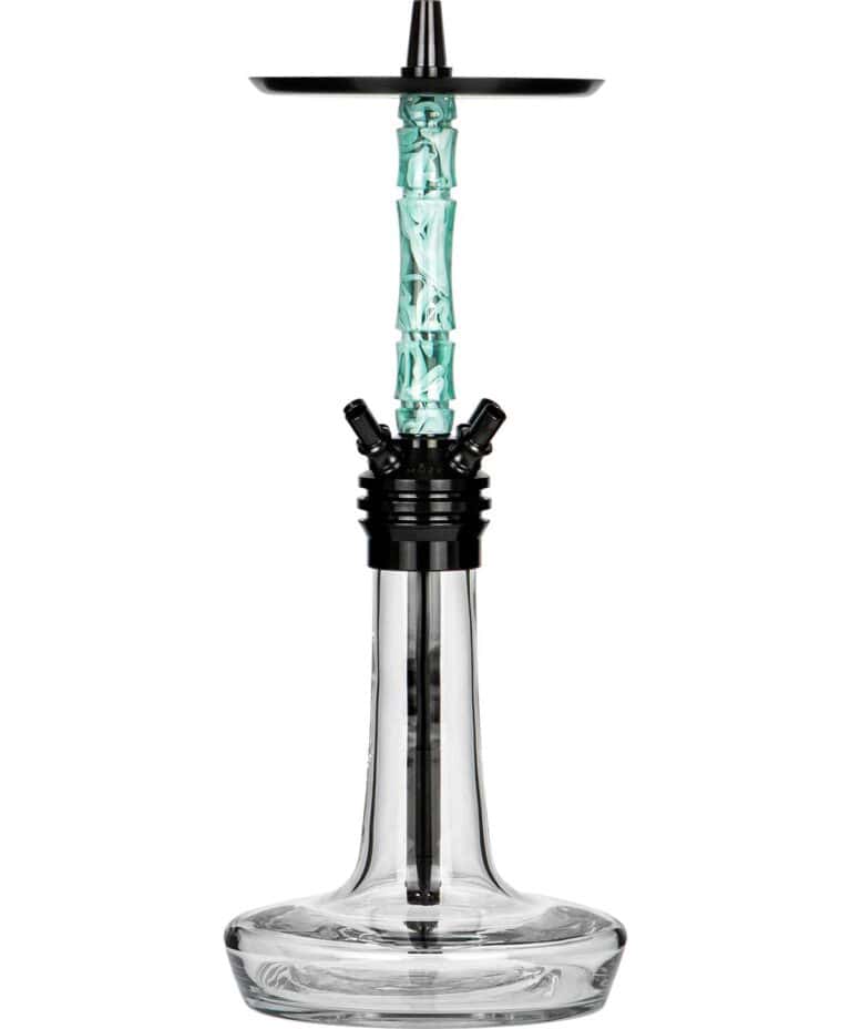 Moze Varity Squad Black – Clear Bowl – Wavy Mint Shisha