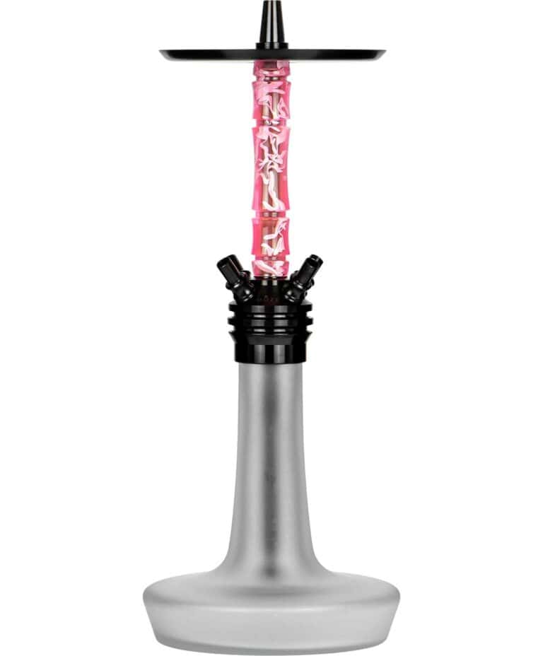 Moze Varity Squad Black – Frosted Bowl – Wavy Pink Shisha