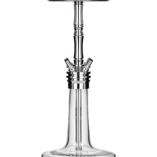 Moze Varity Squad Silver – Clear Bowl – Silver Steel Shisha