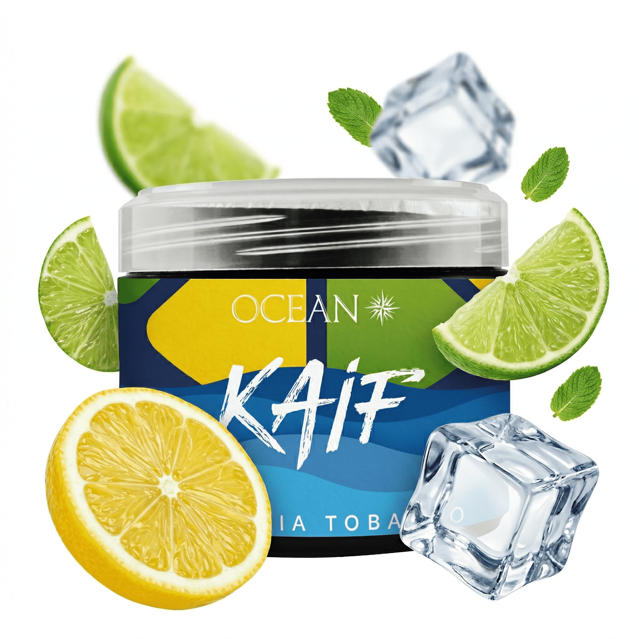 OCEAN Kaif 200g Shisha Tabak - Zitrone Limette Ice