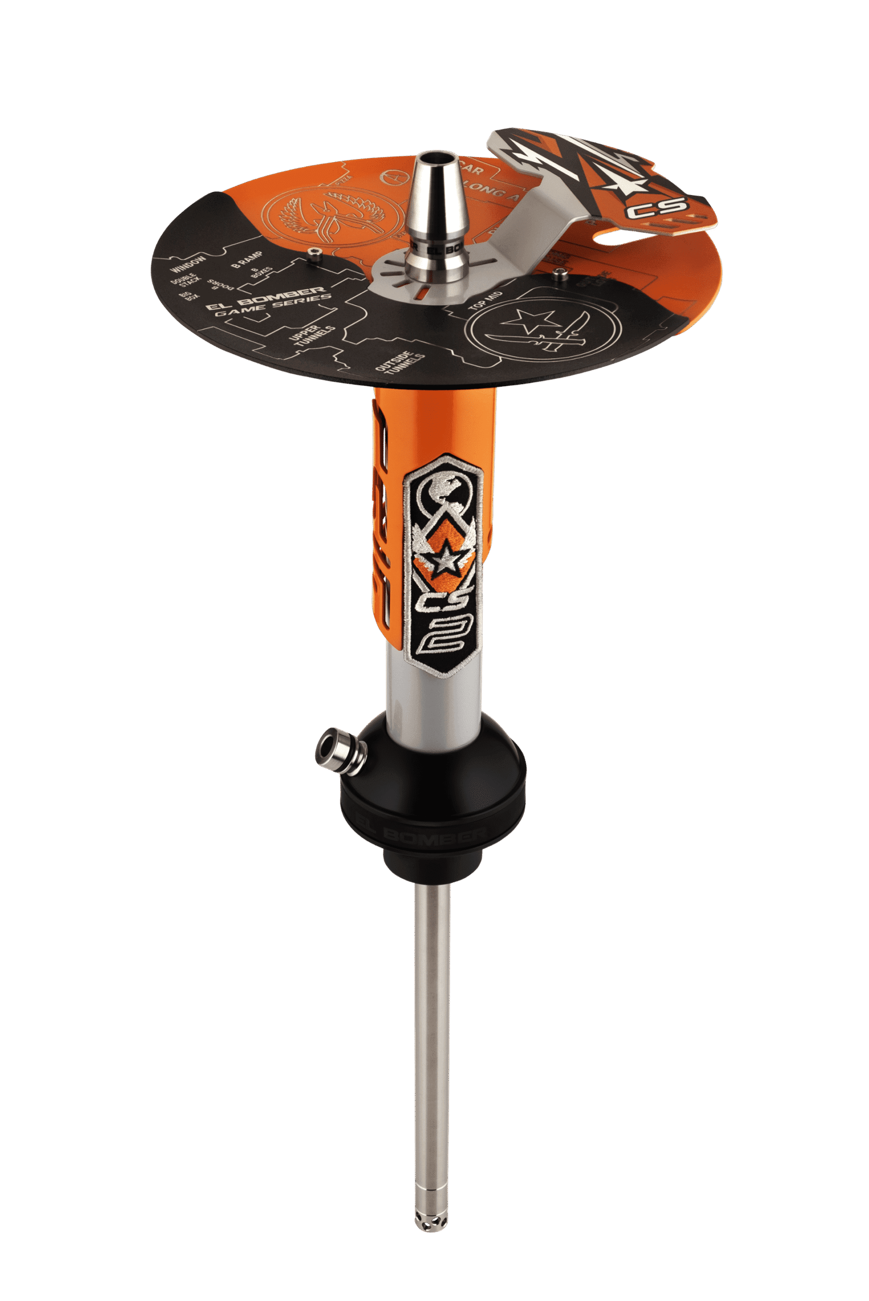 Hochwertiger Shisha-Kohleteller mit praktischer Ablage und rutschfester Basis.