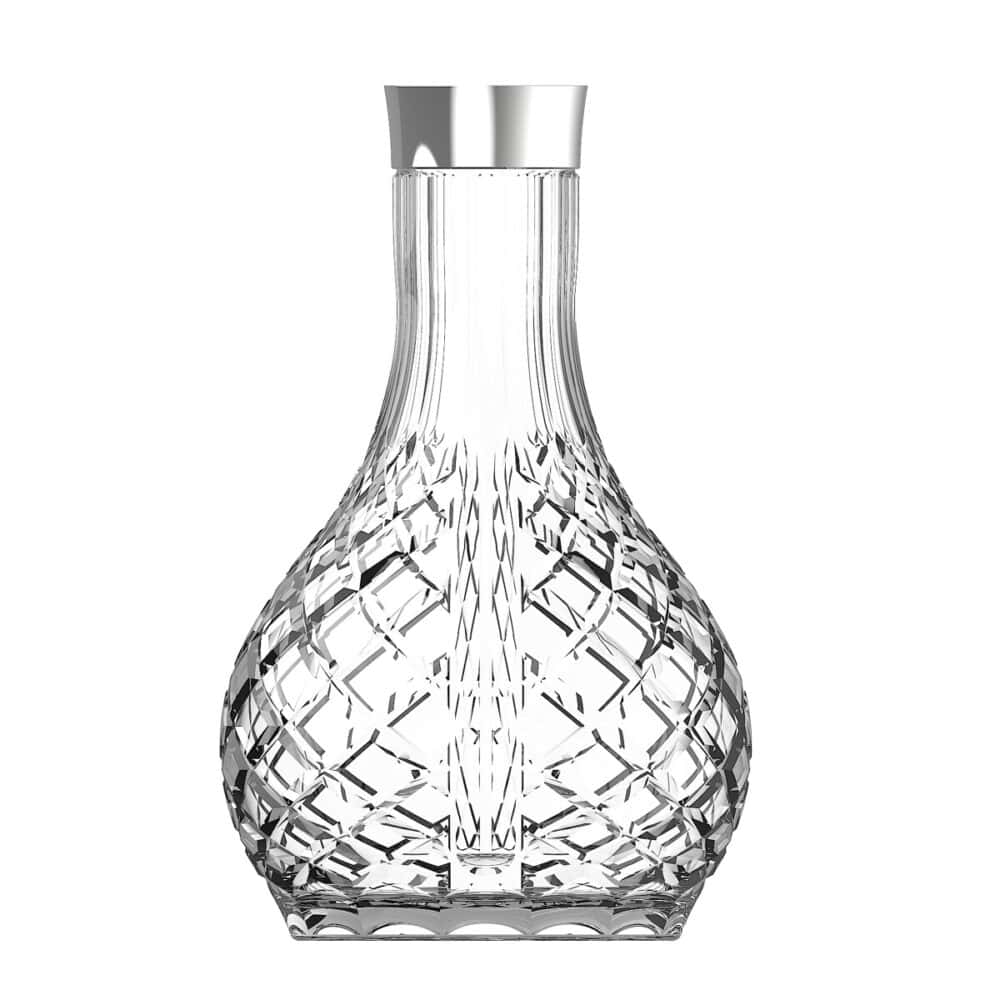 Shisha MAXX Hookah Royal Sealight de haute qualité en verre cristal.