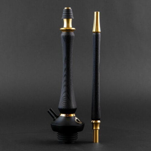 UNION HOOKAH – SLEEK V2 – PVD BLACK