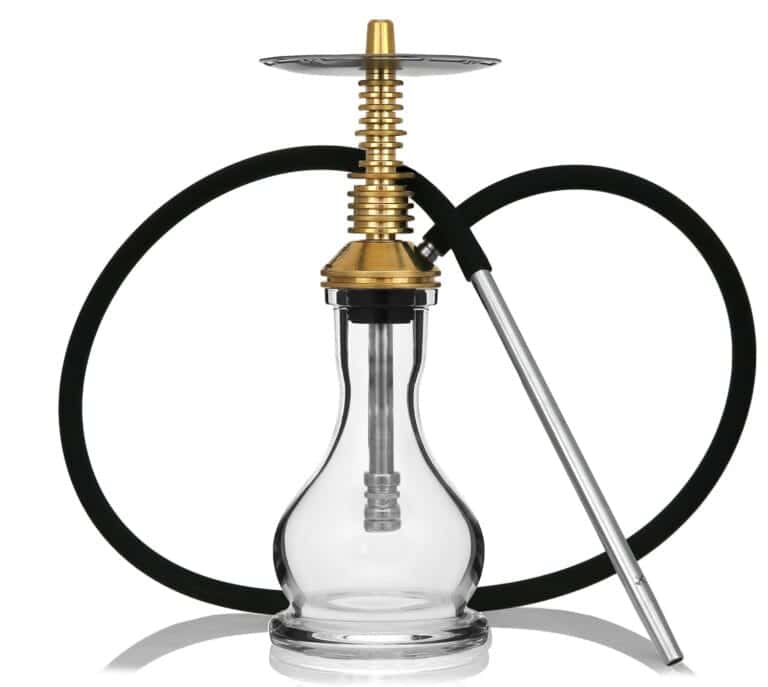 VZ Hookah – Custom Mini Brass Shisha