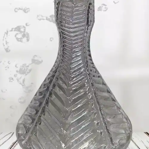 Vasija Vidrio – Cono – Árbol – Transparente