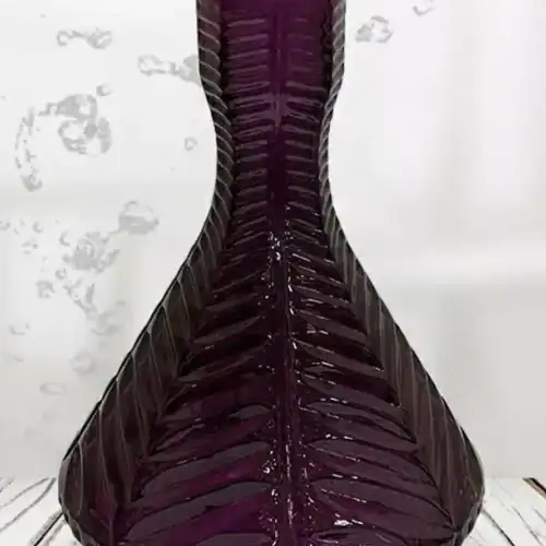 Verre à récipient – ​​Cône – Arbre – Violet