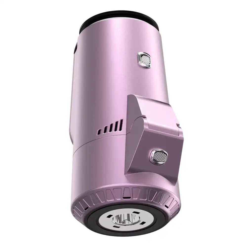 Elektrischer HMD in Pink für Shisha, modernes Design, einfache Handhabung.