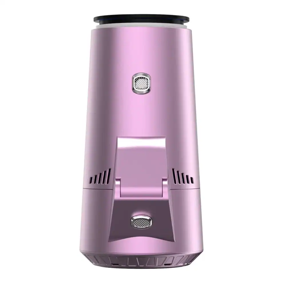 Elektrischer HMD in Pink, ideal für Shisha-Genuss unterwegs.